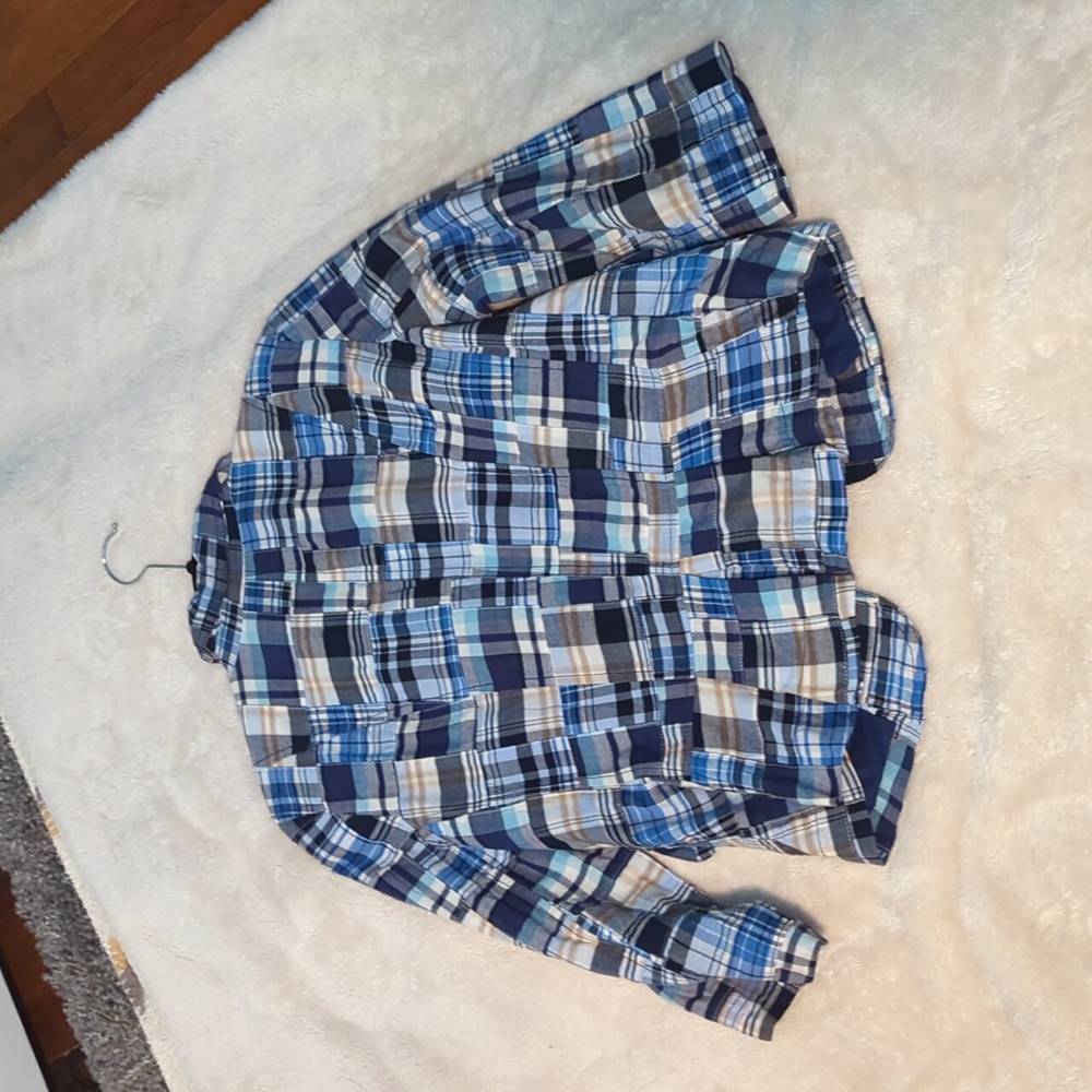**Ann Taylor Loft Madras Patchwork Jacket Size 6 - image 4